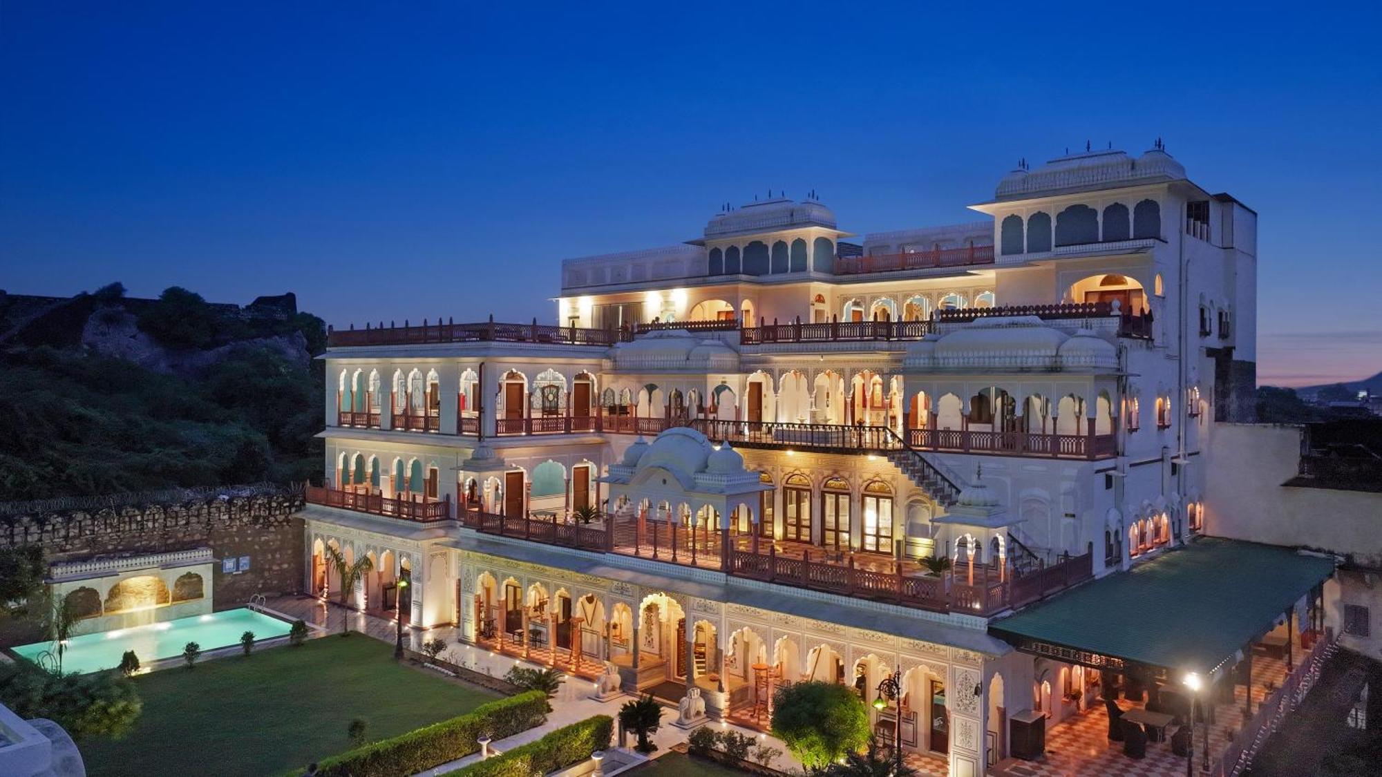 Shahpura Haveli Hotel Bagian luar foto