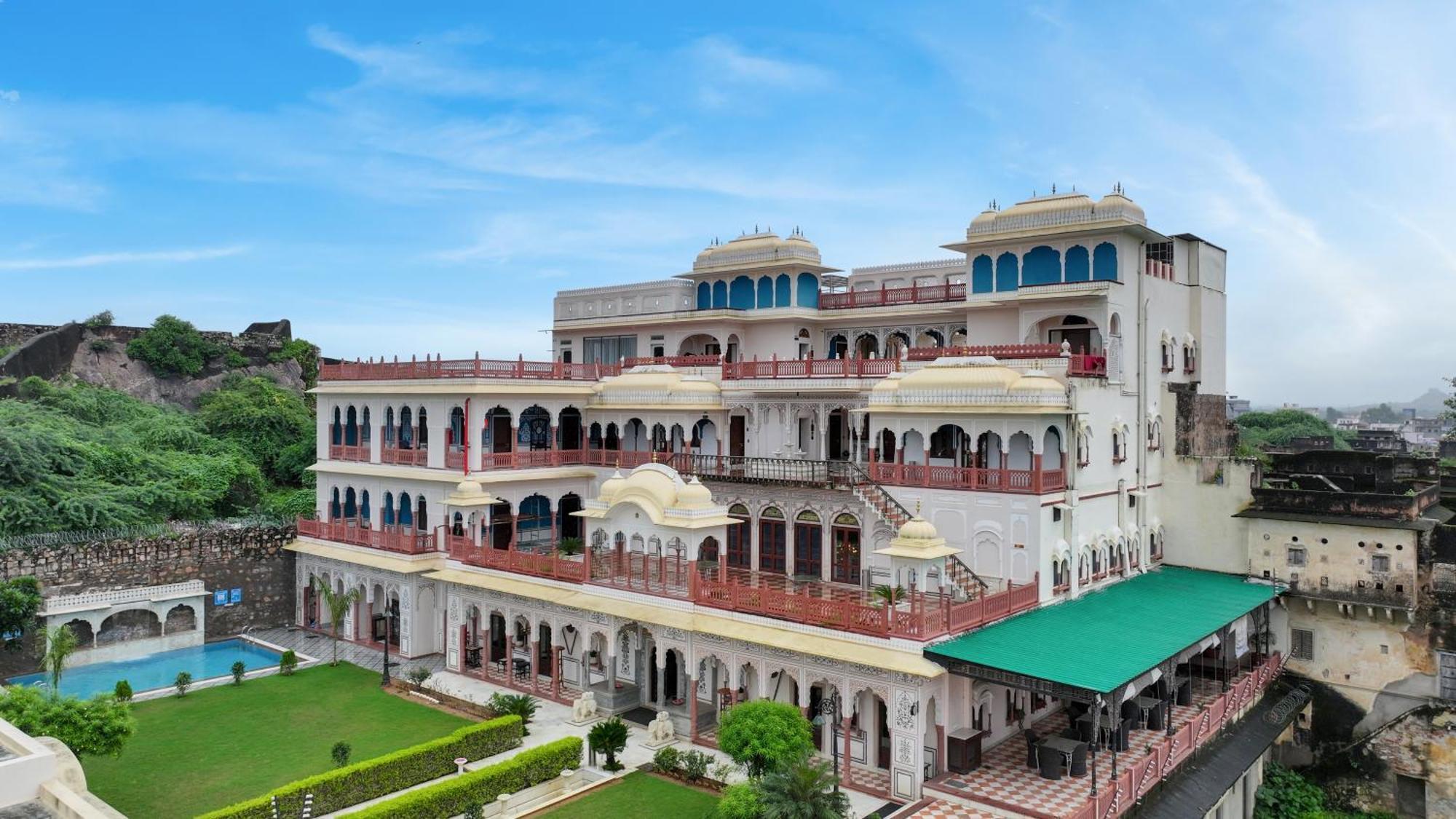 Shahpura Haveli Hotel Bagian luar foto