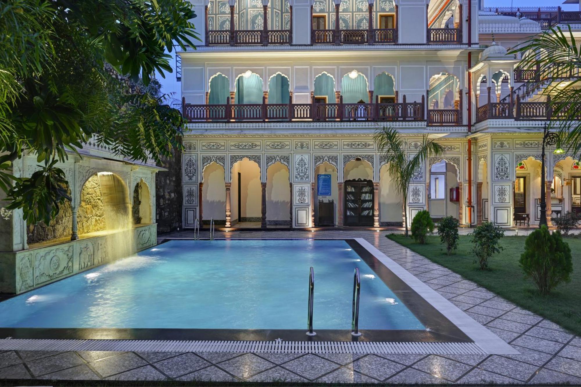 Shahpura Haveli Hotel Bagian luar foto