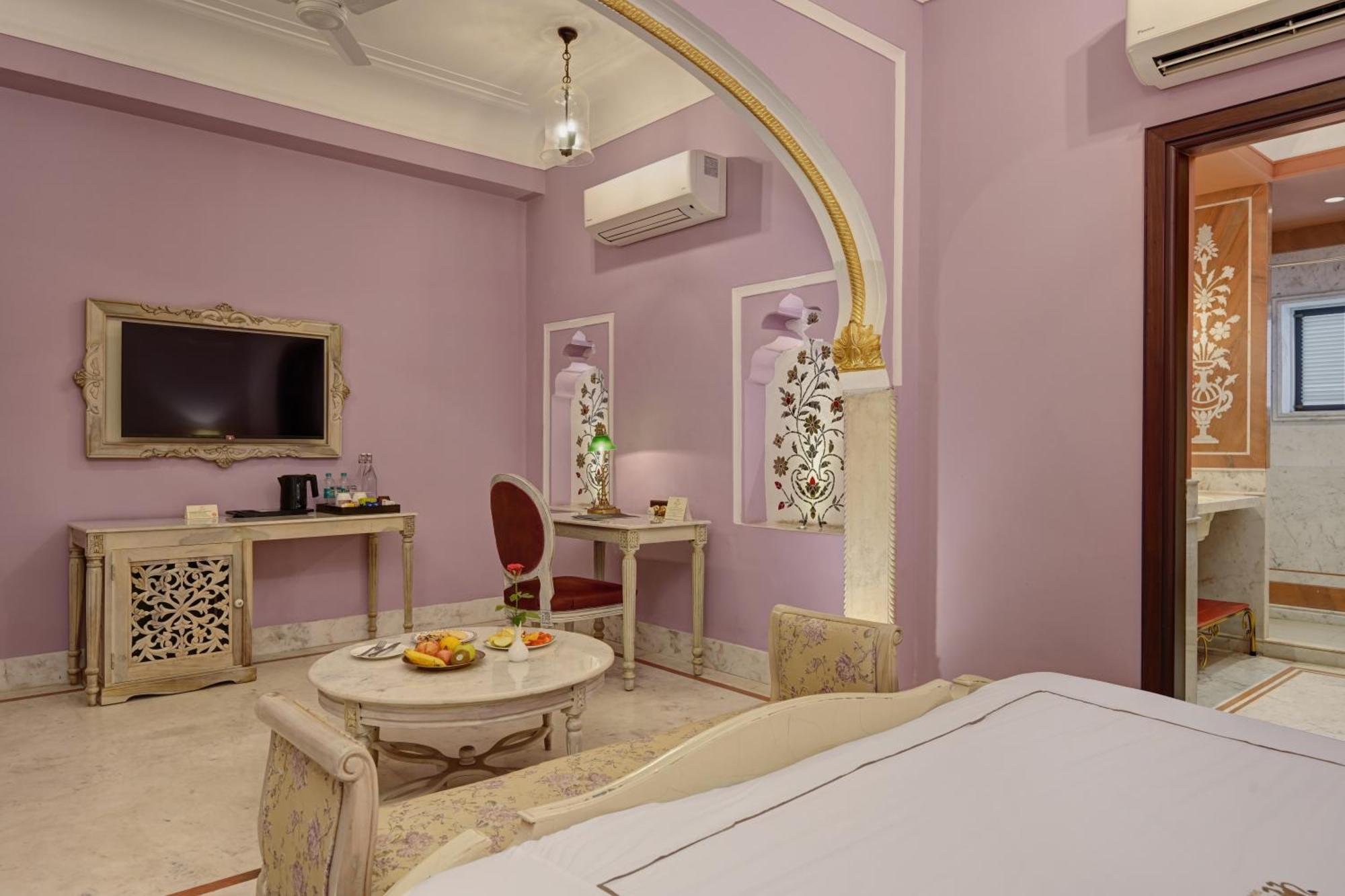 Shahpura Haveli Hotel Bagian luar foto